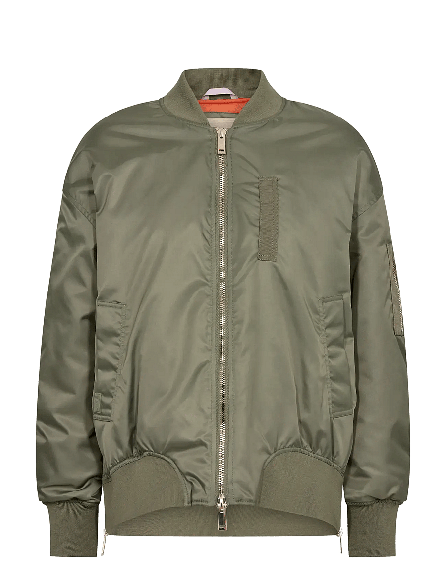 MOS MOSH - MMRuby Bomber Jacket - lette jakker - dusty olive - 1