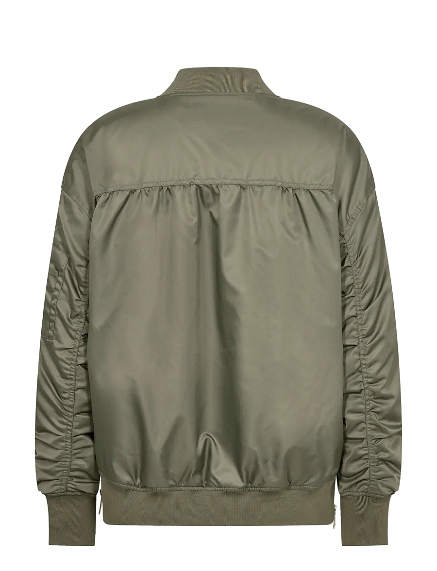 MOS MOSH - MMRuby Bomber Jacket - lette jakker - dusty olive - 2