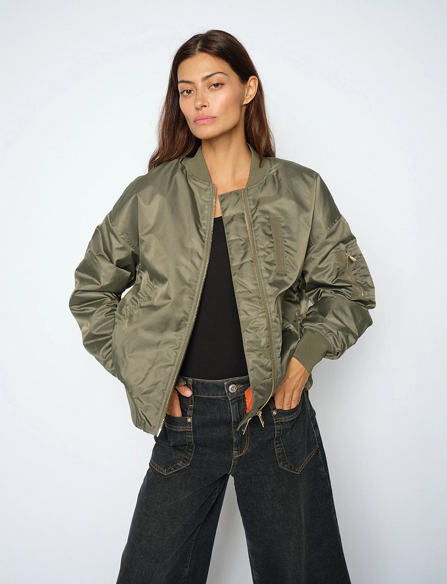 MOS MOSH - MMRuby Bomber Jacket - dusty olive - 0