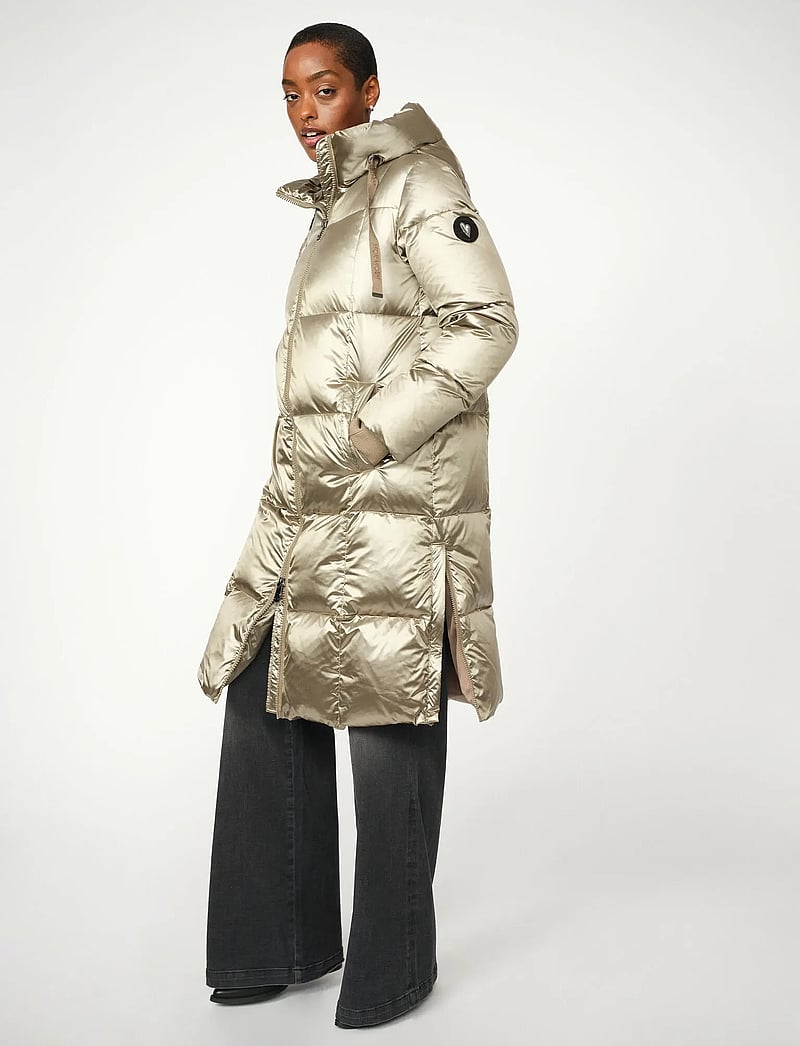 MOS MOSH - MMNova Metallic Down Jacket - down coats - brindle - 0