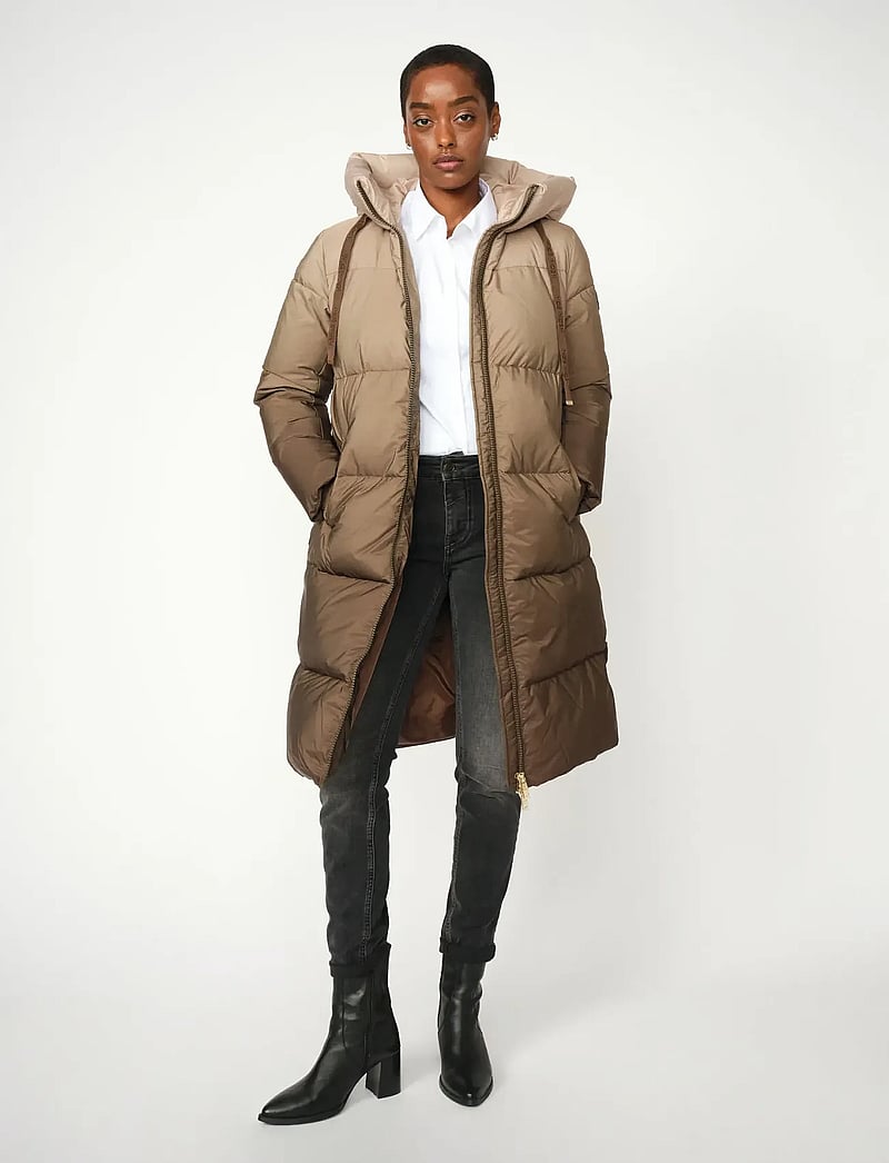 MOS MOSH - MMNova Dip Dye Down Jacket - savannah tan - 0