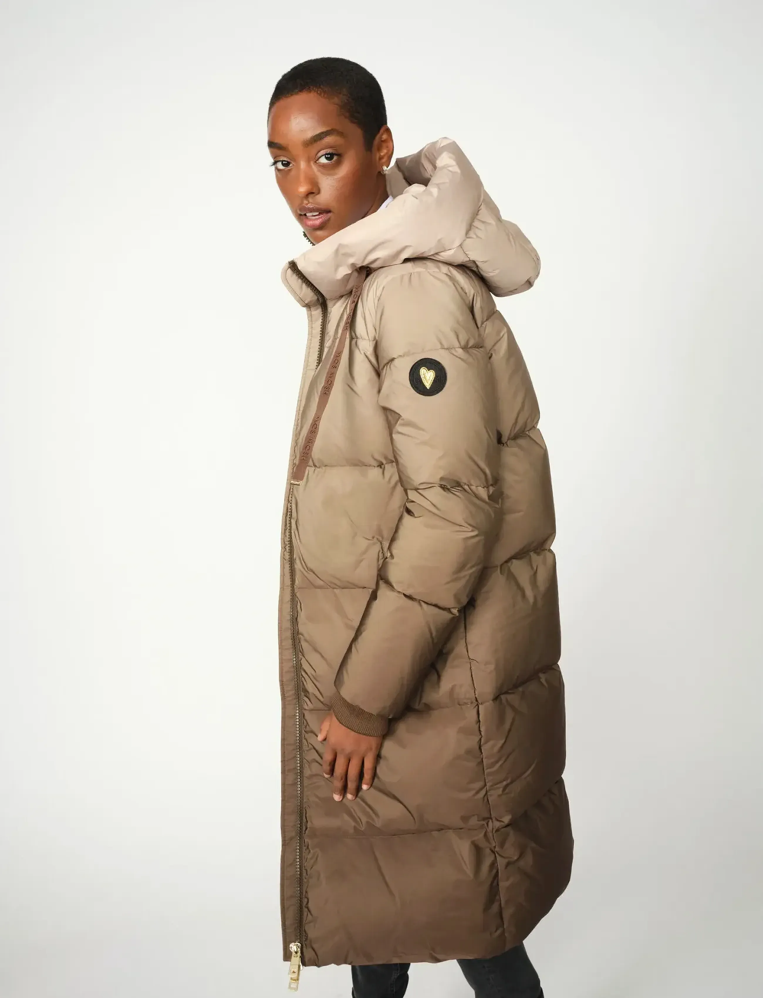 MOS MOSH - MMNova Dip Dye Down Jacket - savannah tan - 3