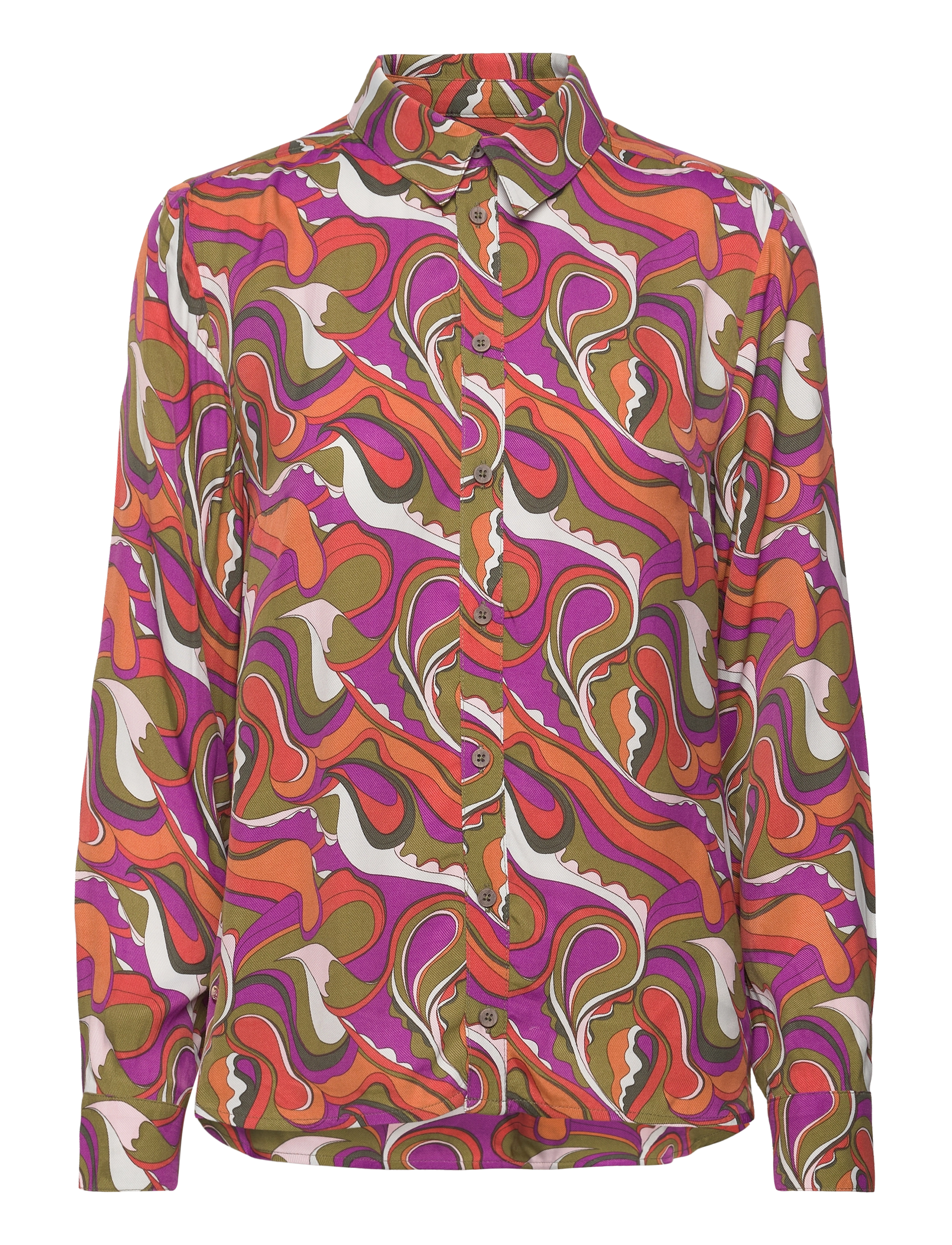 MOS MOSH Mmtaylar Privot Shirt Lila - XS - Damen