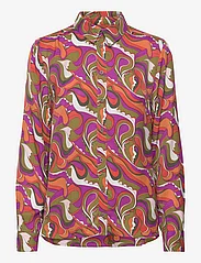MOS MOSH - MMTaylar Privot Shirt - langærmede skjorter - vivid viola - 0