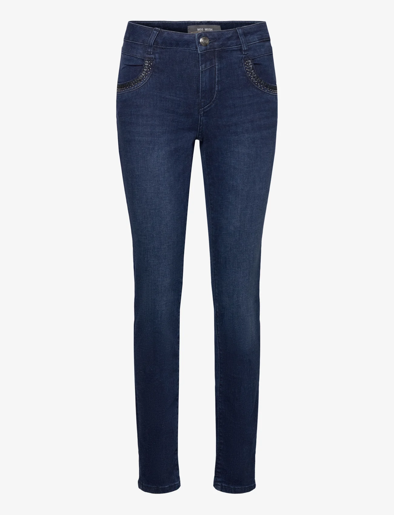 MOS MOSH - MMNaomi Nola Jeans - tapered jeans - dark blue - 0