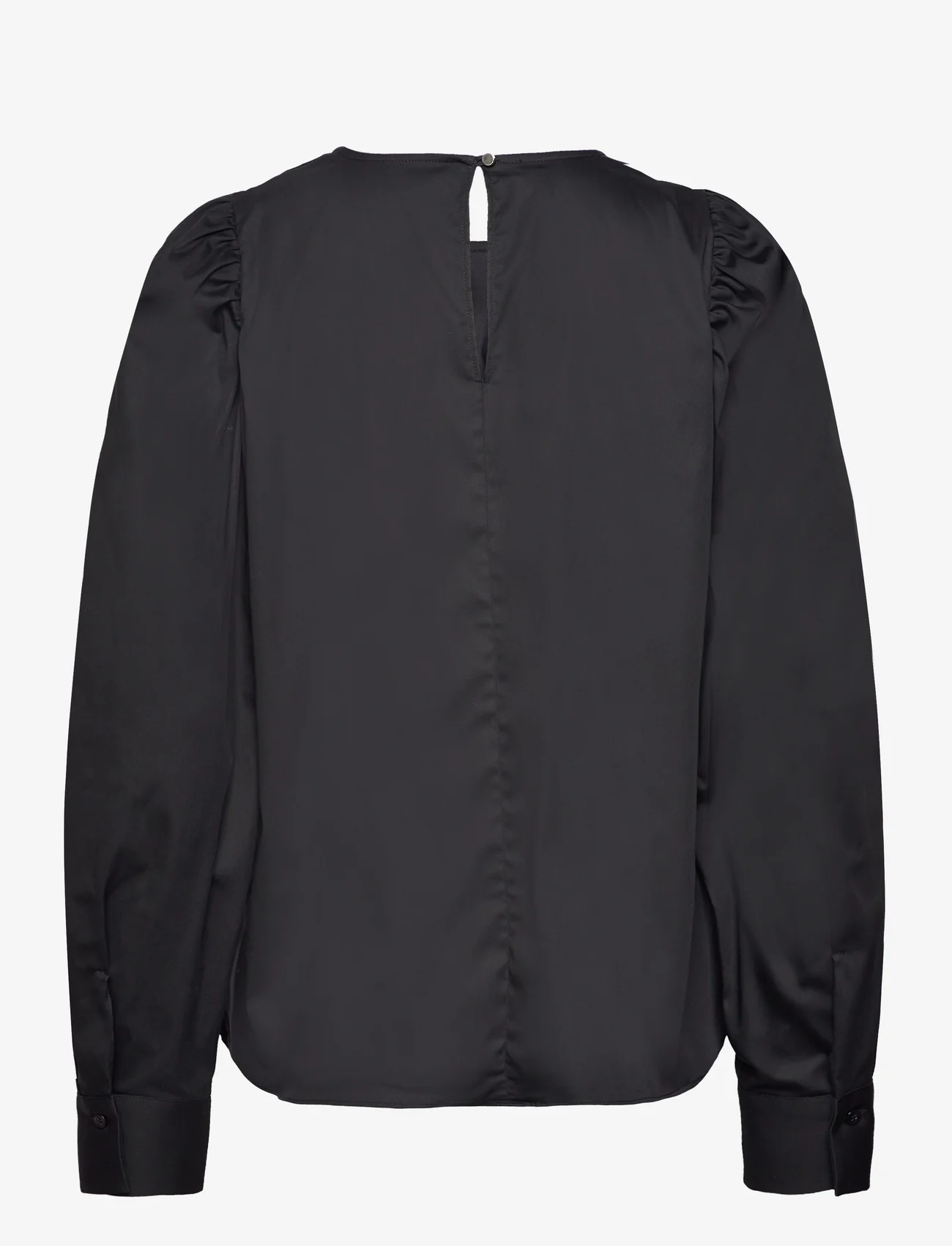 MOS MOSH - MMGigi Blouse - long-sleeved blouses - black - 1