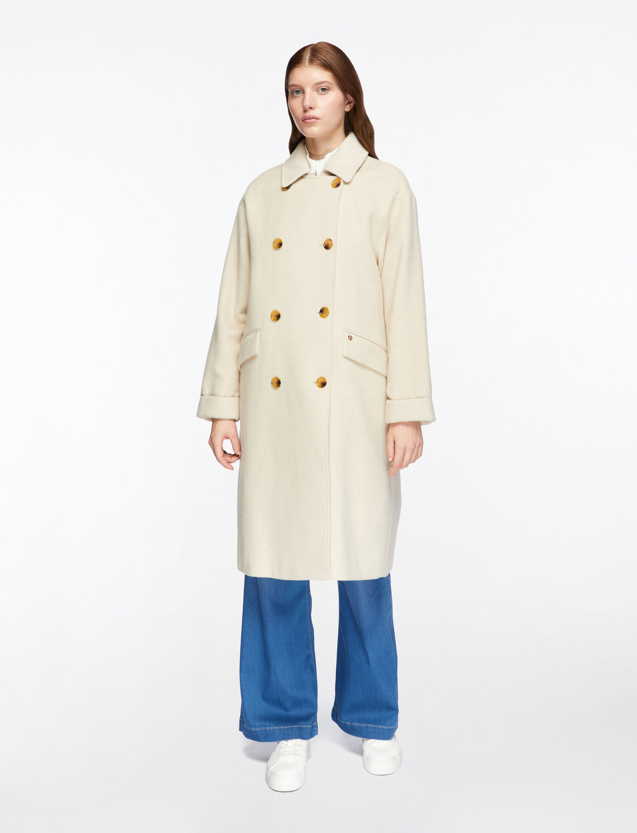 MOS MOSH - MMVenice Wool Coat - outerwear - feather gray - 1