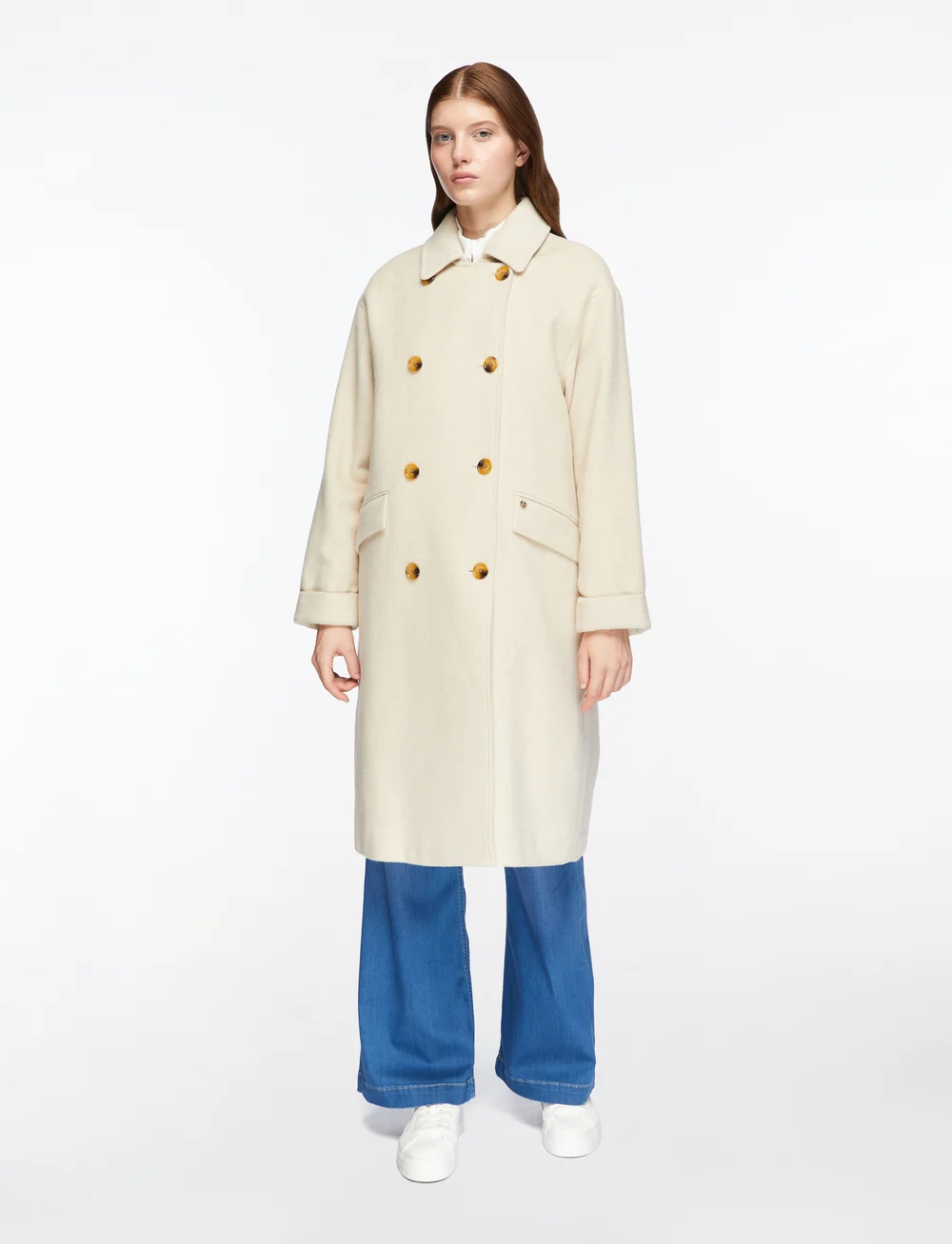 MOS MOSH - MMVenice Wool Coat - frakker - feather gray - 2