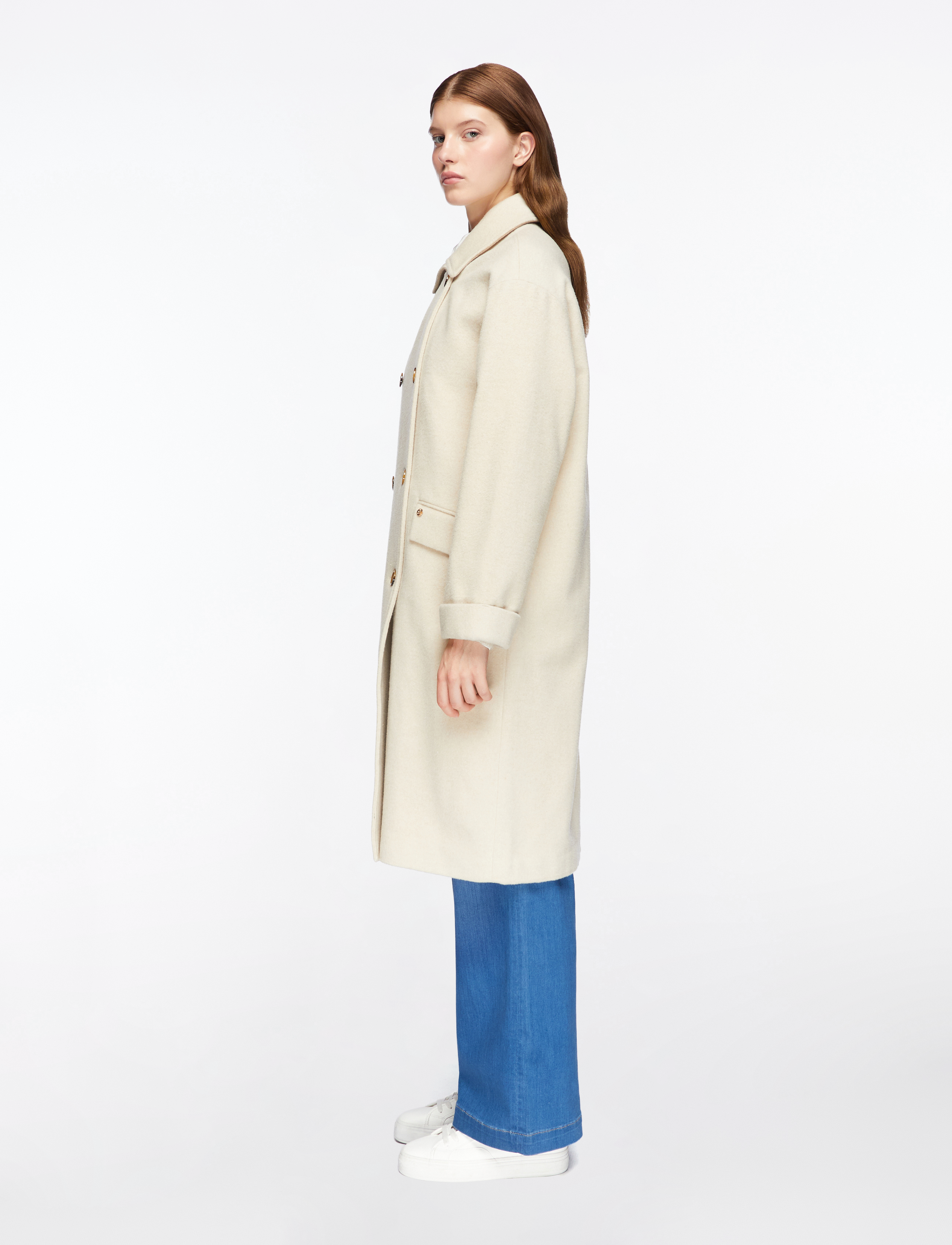 MOS MOSH - MMVenice Wool Coat - wollmäntel - feather gray - 3