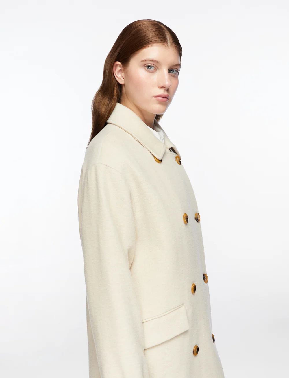 MOS MOSH - MMVenice Wool Coat - frakker - feather gray - 5