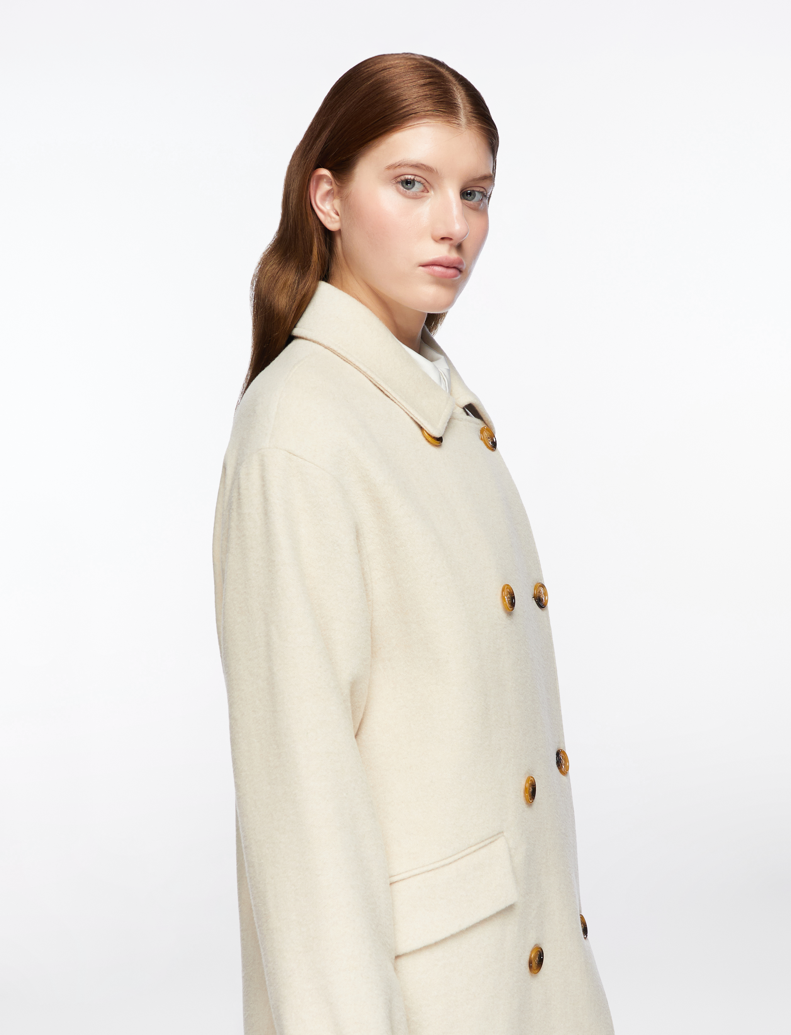 MOS MOSH - MMVenice Wool Coat - wollmäntel - feather gray - 5
