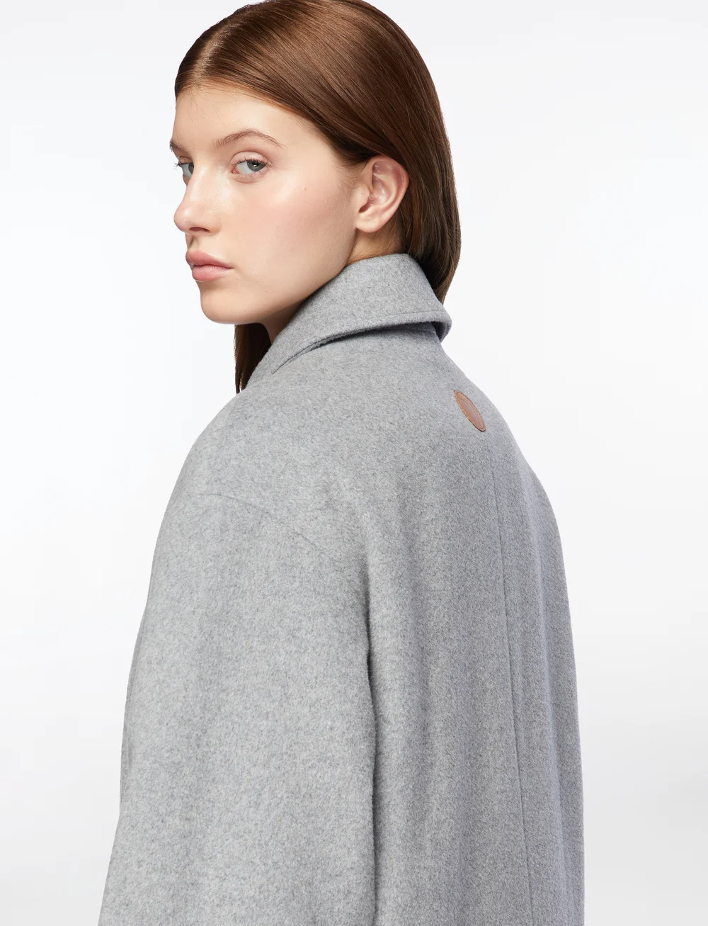 MOS MOSH - MMVenice Wool Coat - mäntel - grey melange - 5