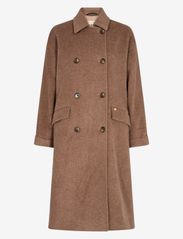 MOS MOSH - MMVenice Wool Coat - winter coats - savannah tan - 0