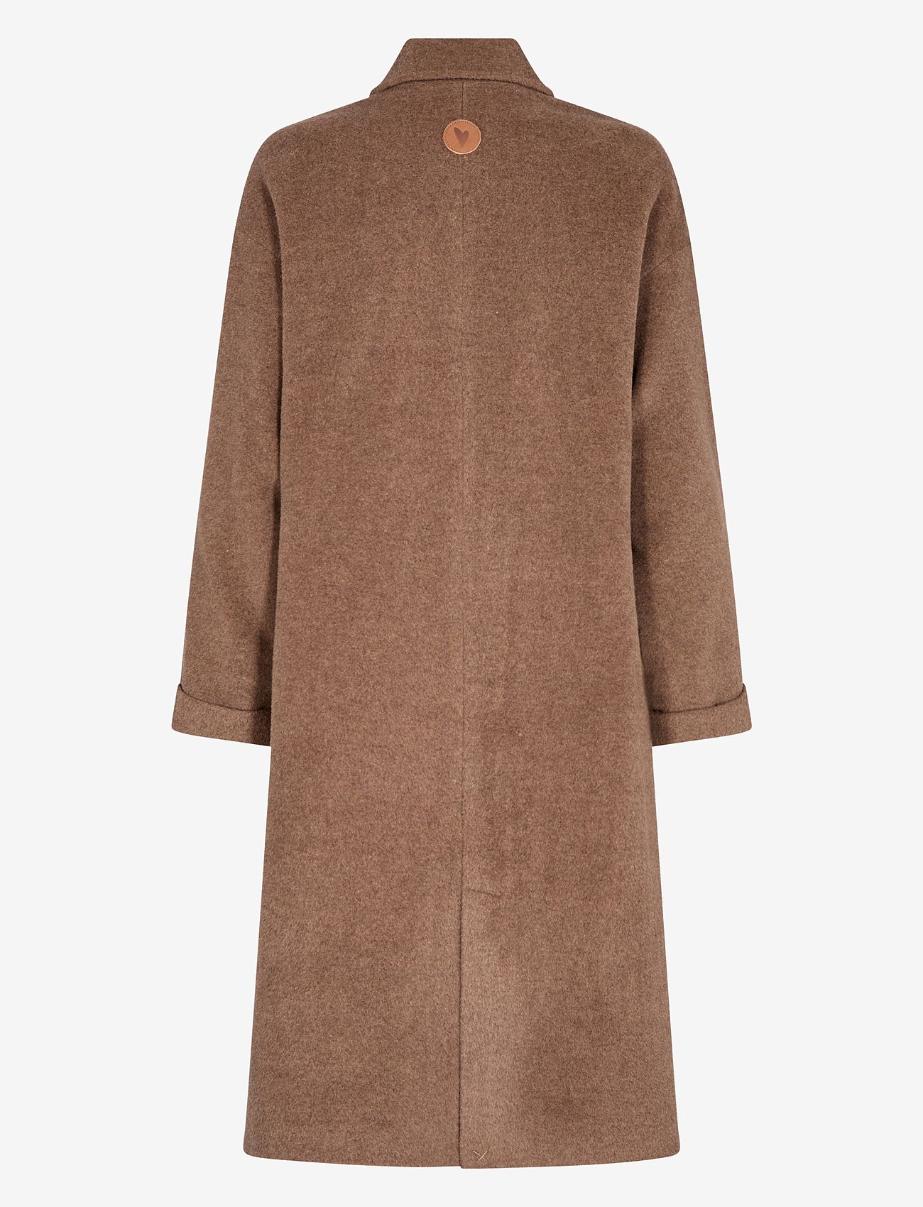 MOS MOSH - MMVenice Wool Coat - winter coats - savannah tan - 1