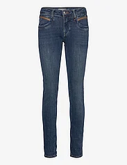 MOS MOSH - MMNaomi Subtle Jeans - džinsa bikses ar tievām starām - dark blue - 0