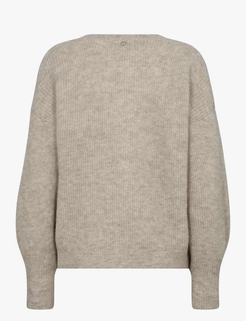 MOS MOSH - MMThora V-Neck Knit Cardigan - cardigans - feather gray - 1