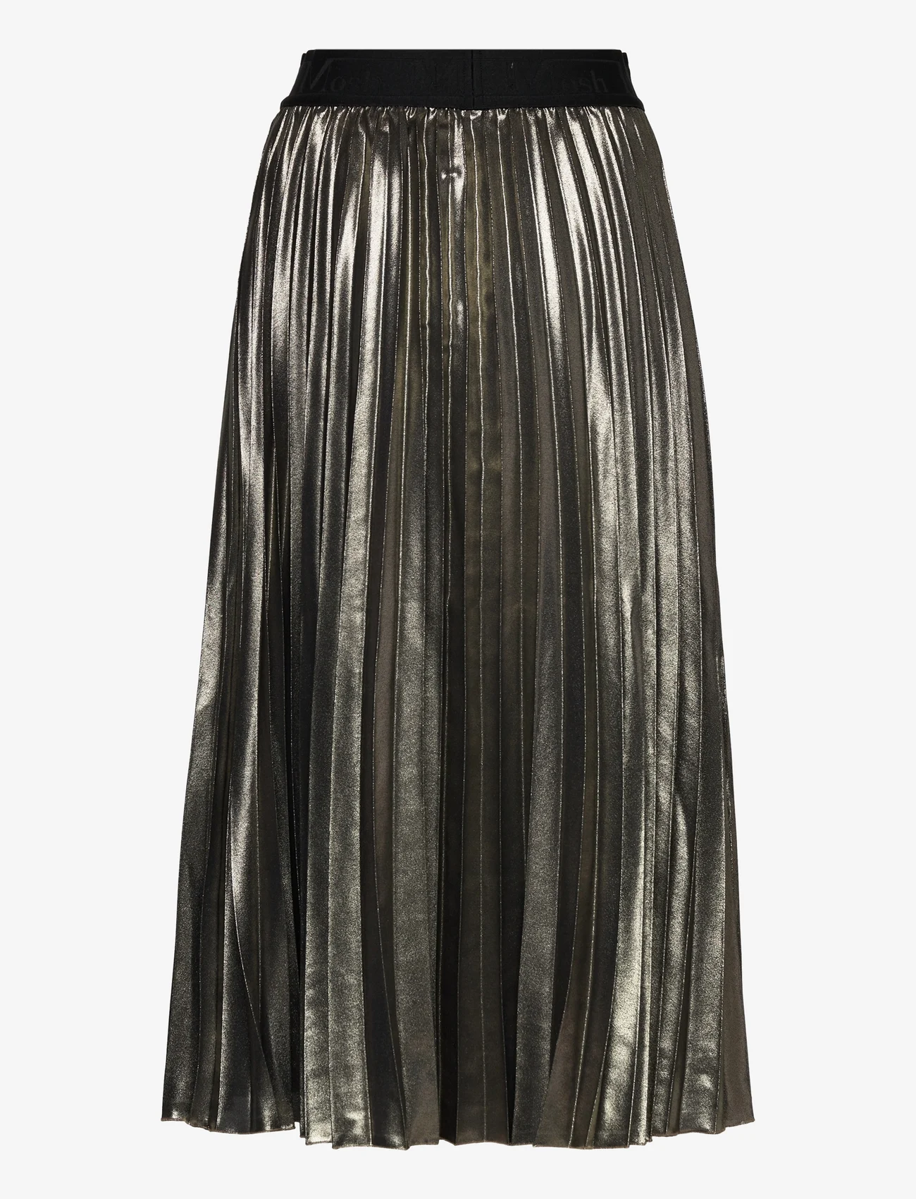 MOS MOSH - MMDari Plisse Skirt - plisowane spódnice - antique brass - 1