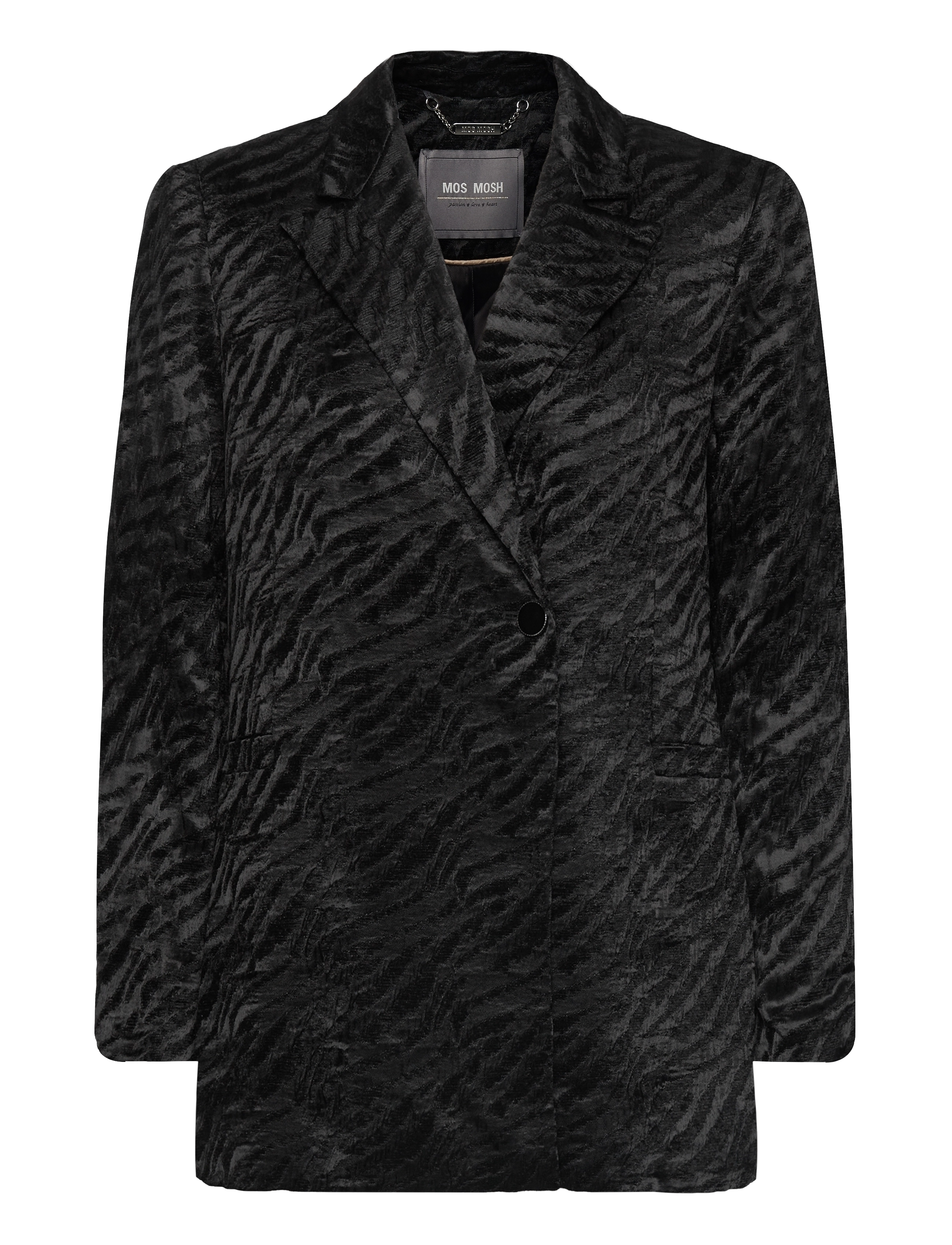 MOS MOSH Mmgeena Rizi Blazer Schwarz - 34 - Damen