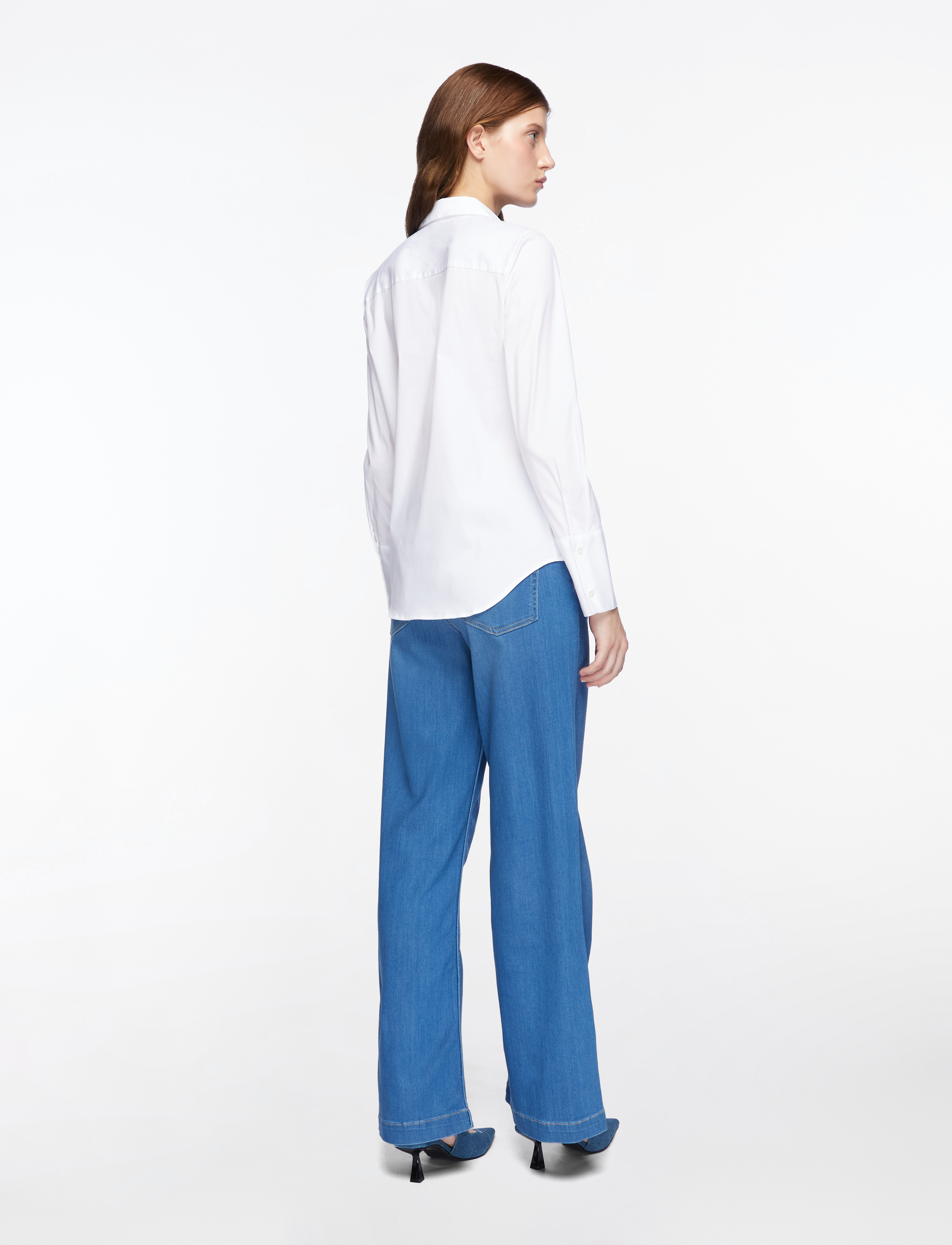 MOS MOSH - MMSybel Satin Shirt - white - 4
