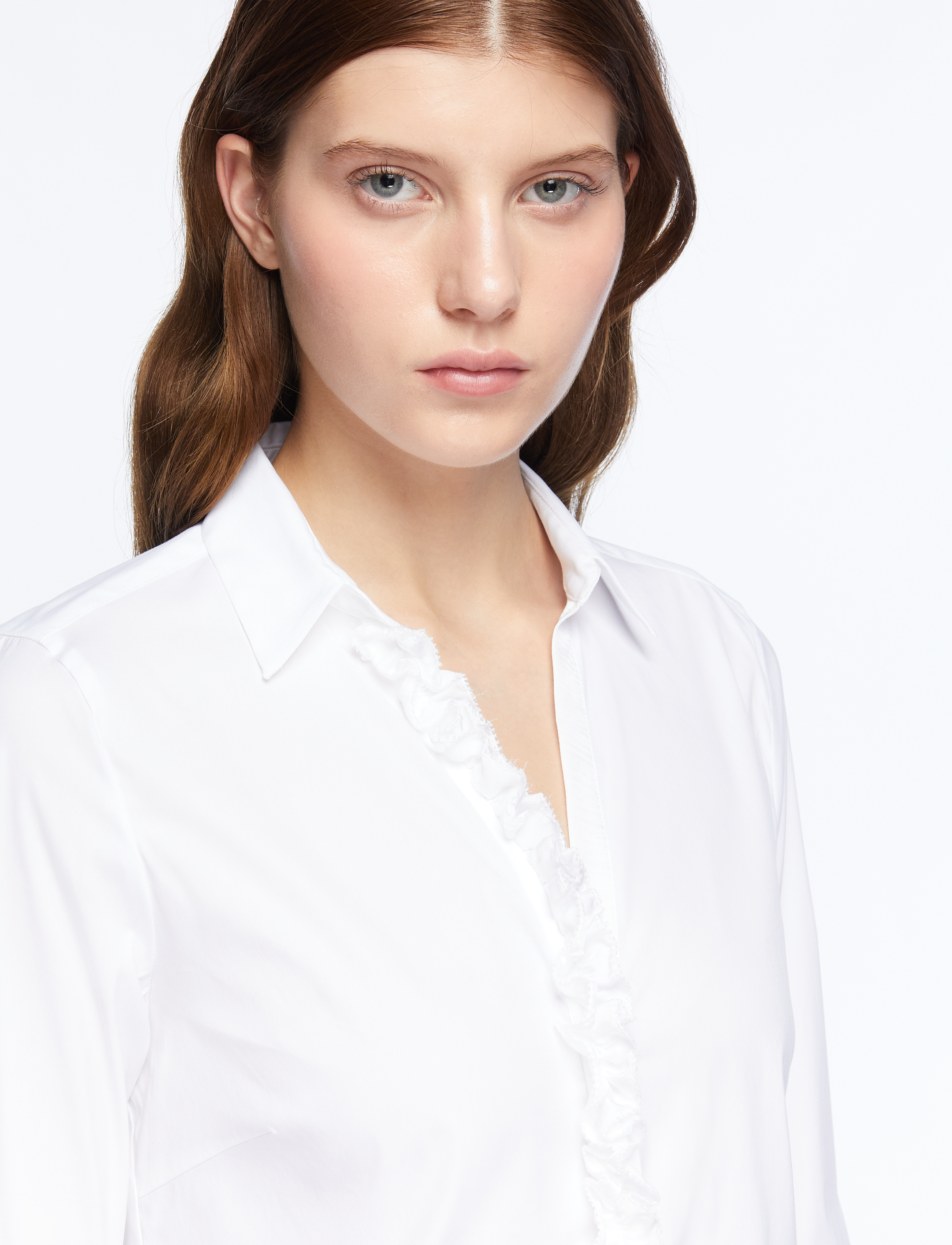 MOS MOSH - MMSybel Satin Shirt - white - 5