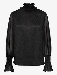 MOS MOSH - MMXimena Glam Blouse - long-sleeved blouses - black - 0