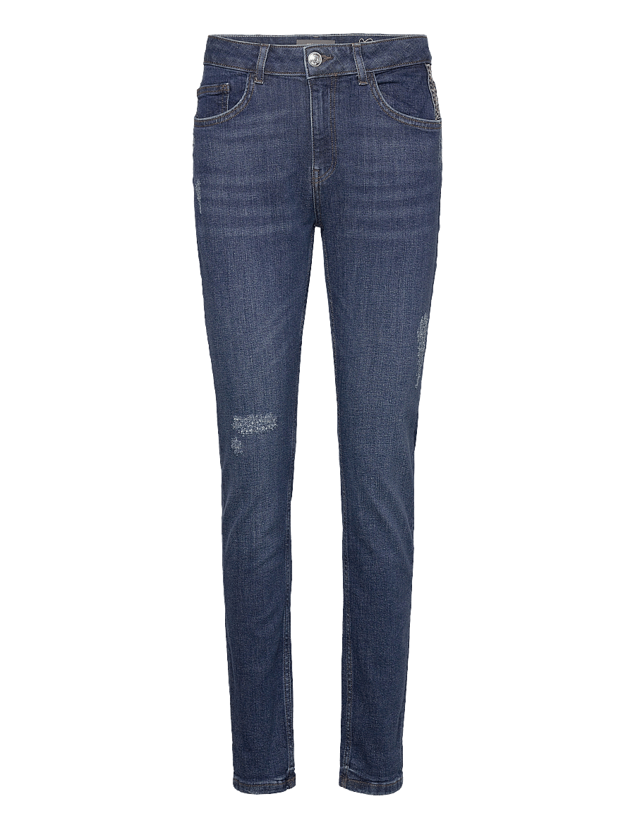 MOS MOSH - MMBradford Crow Jeans - straight jeans - blue - 0
