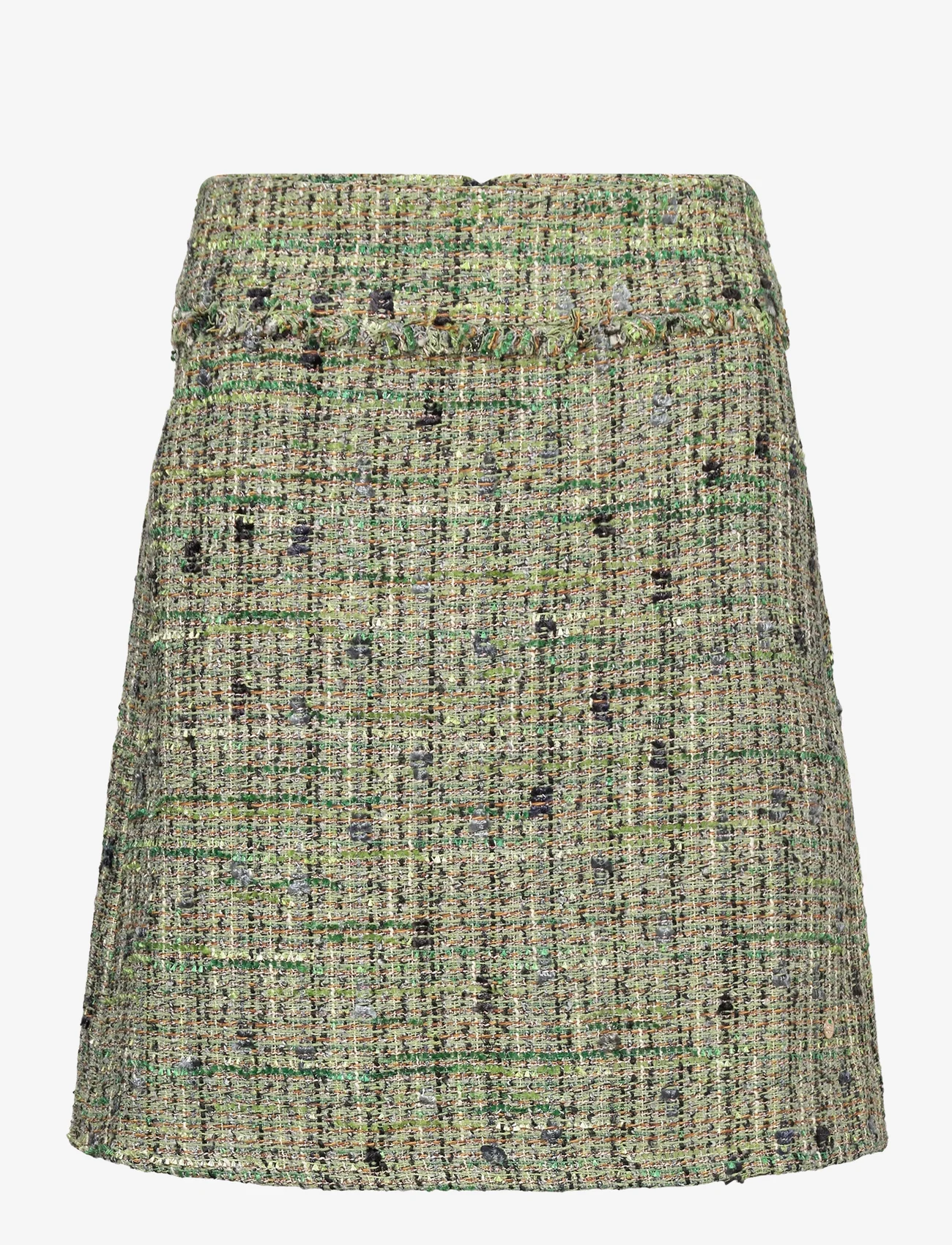 MOS MOSH - MMVinna Boucle Skirt - korte nederdele - zephyr green - 0