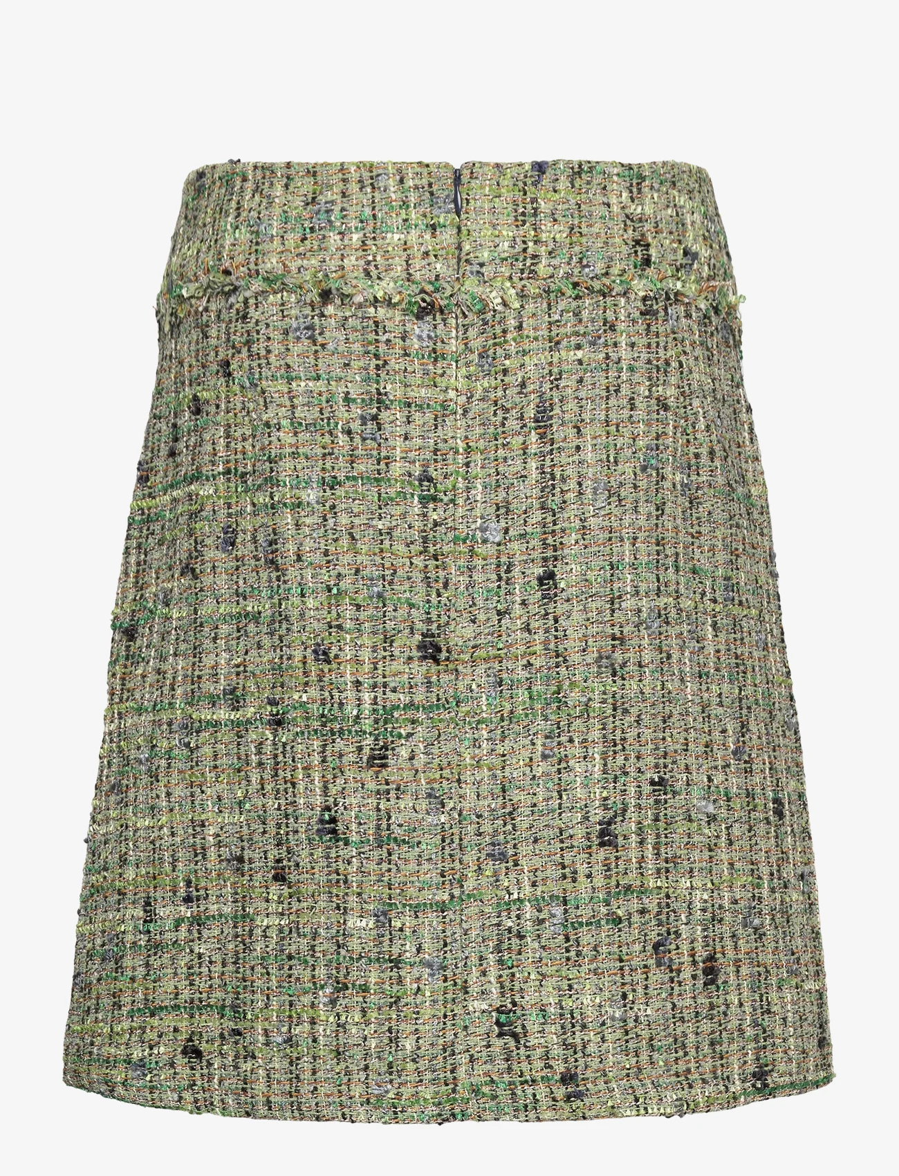 MOS MOSH - MMVinna Boucle Skirt - korte nederdele - zephyr green - 1