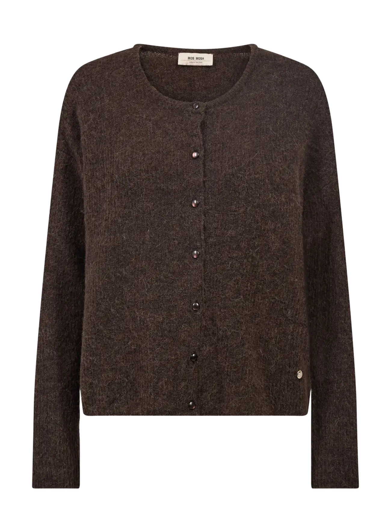 MOS MOSH MMAlmine Knit Cardigan - Strickjacken - DELICIOSO / brown