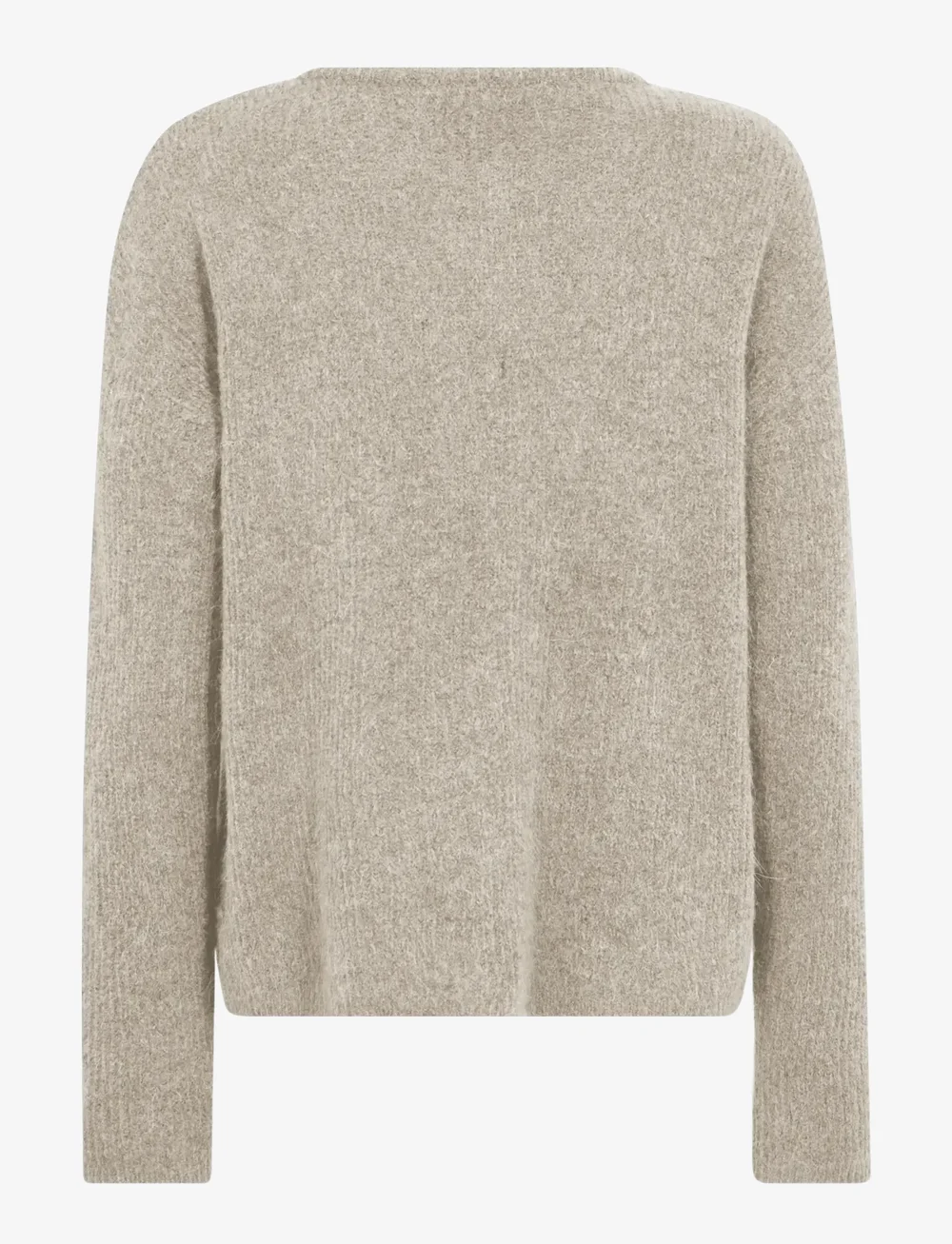 MOS MOSH - MMAlmine Knit Cardigan - koftor - feather gray - 1