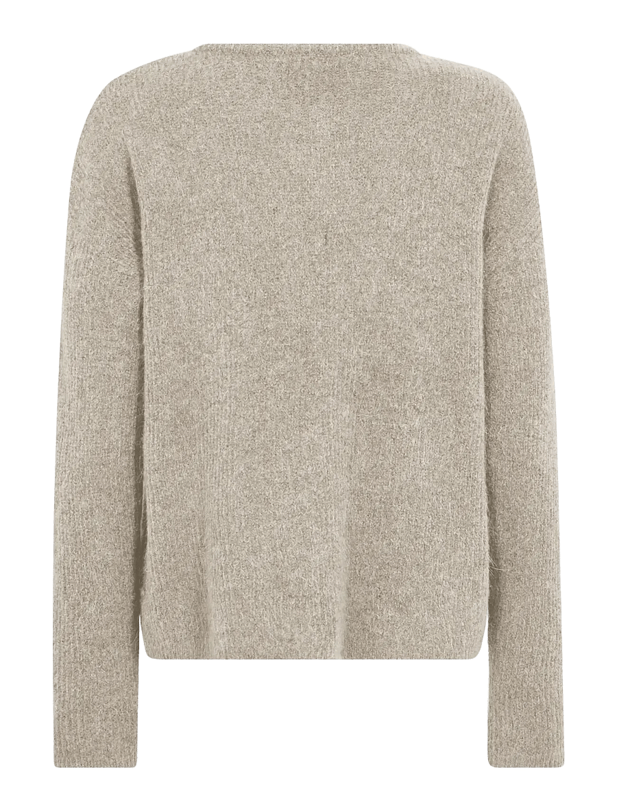 MOS MOSH - MMAlmine Knit Cardigan - feather gray - 1