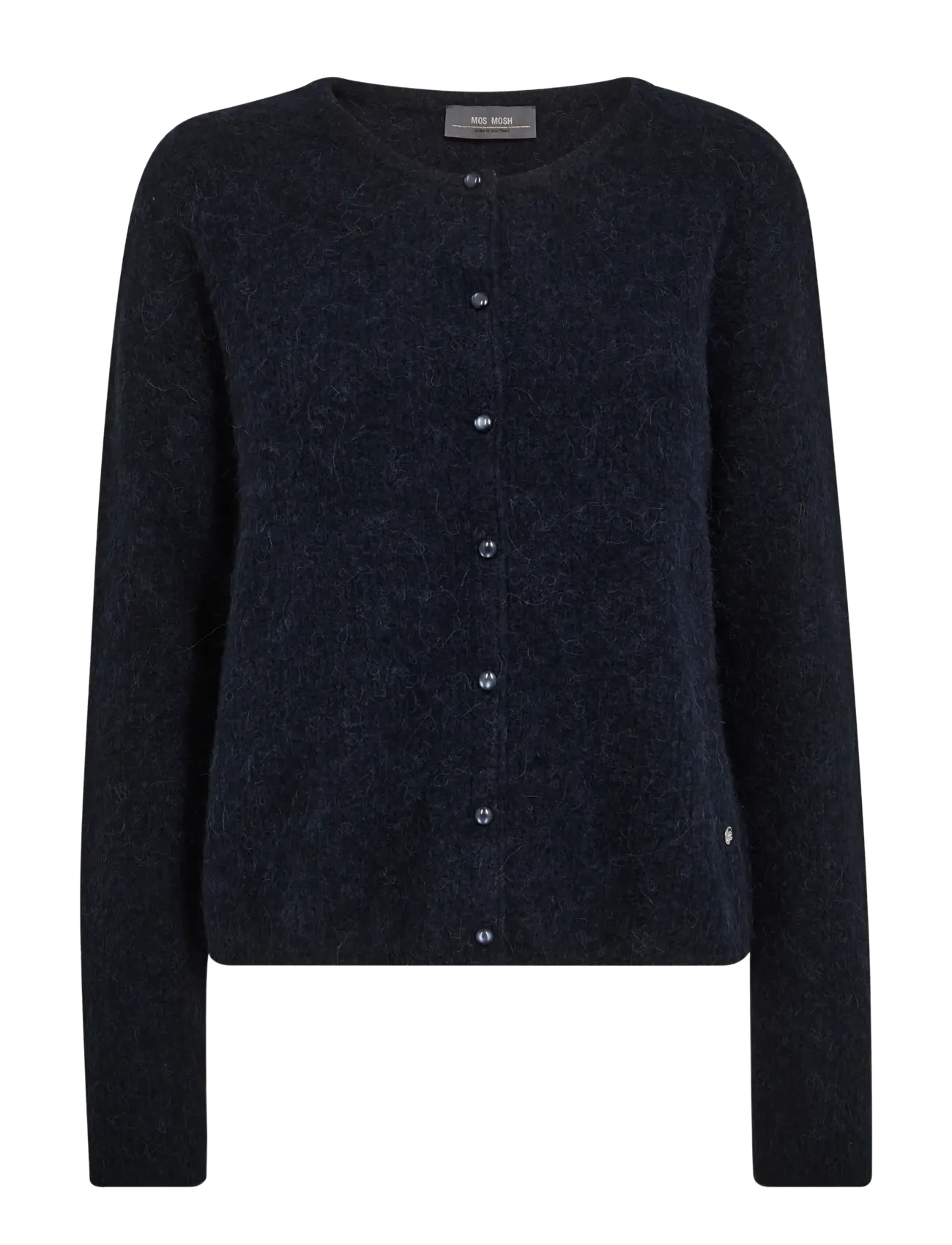 MOS MOSH Mmalmine Knit Cardigan Navy - M - Damen
