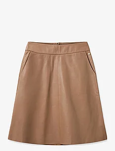 MMAppiah Leather Skirt, MOS MOSH