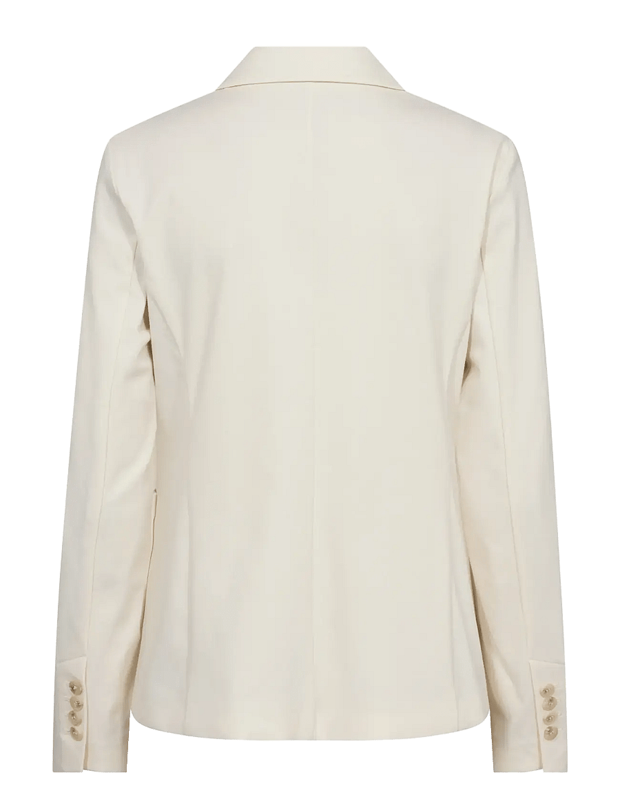 MOS MOSH - MMViga Charm Blazer - Üherealised pintsakud - ecru - 1