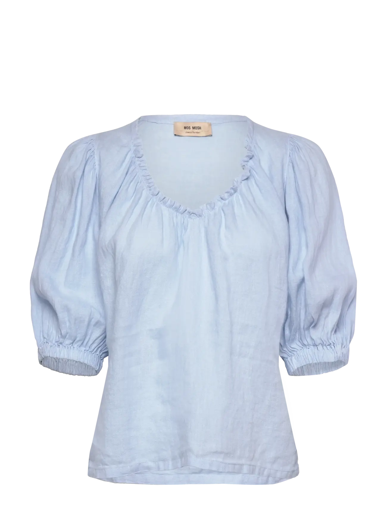 MOS MOSH MMTaissa Linen Blouse - Bluser - SKYWAY / blue