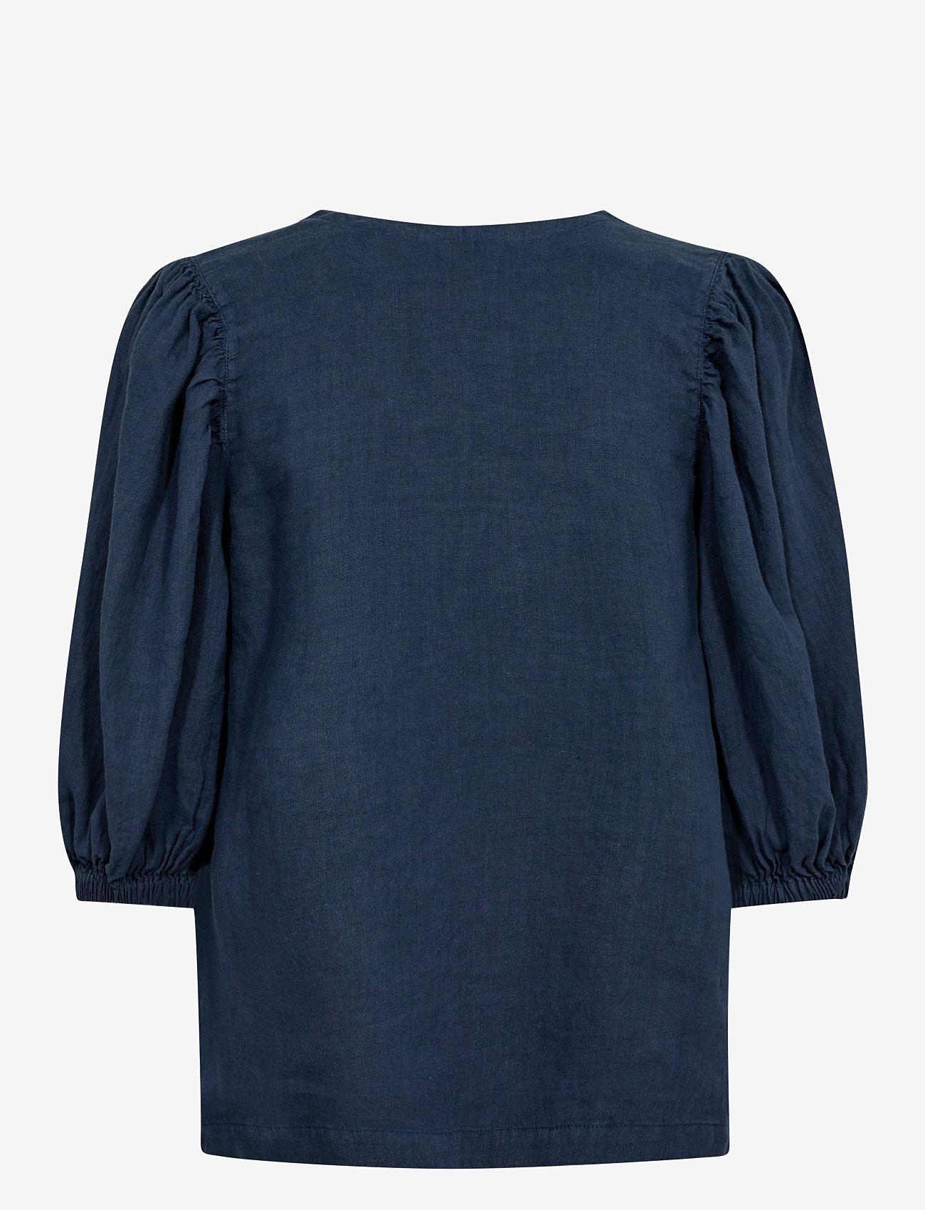 MOS MOSH - MMTaissa Linen Blouse - lühikeste varrukatega pluusid - spellbound - 1