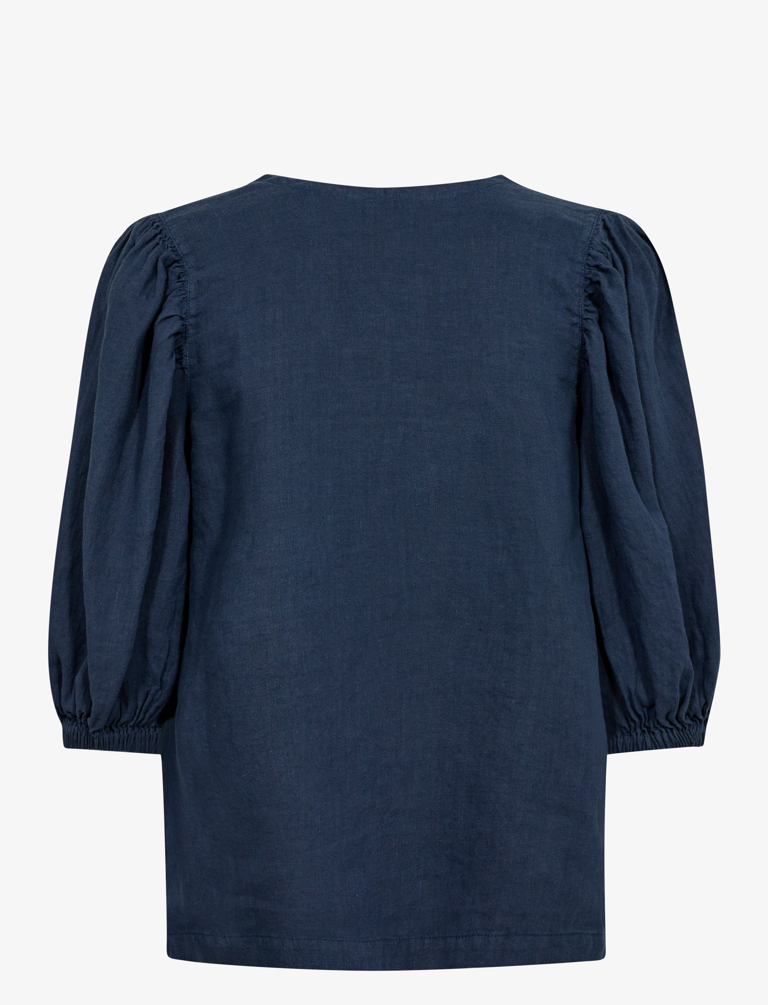 MOS MOSH - MMTaissa Linen Blouse - short-sleeved blouses - spellbound - 1