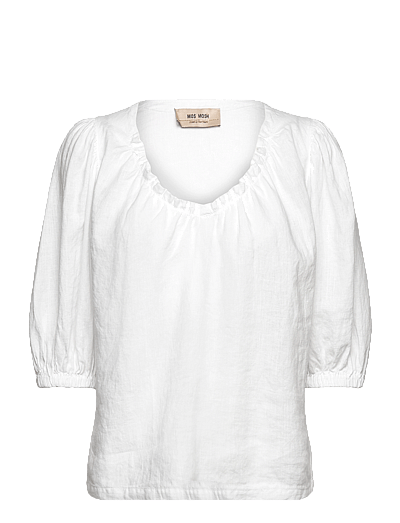 Taissa Linen Blouse - KortæRmede Bluser