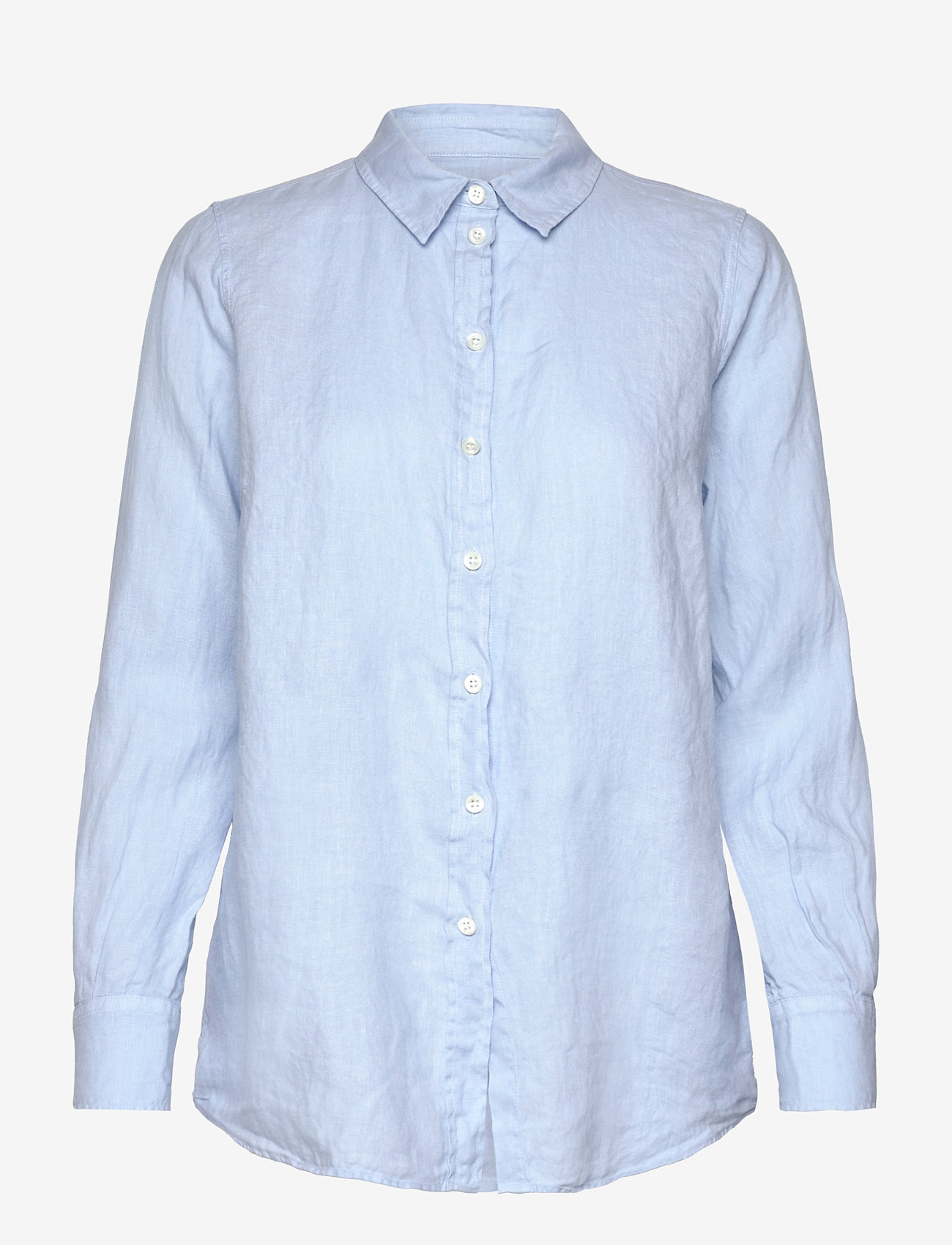 MOS MOSH - MMKarli Linen Shirt - linased särgid - skyway - 0