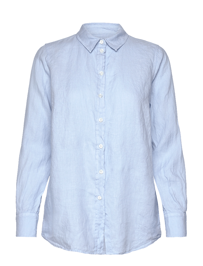 MOS MOSH - MMKarli Linen Shirt - linased särgid - skyway - 0