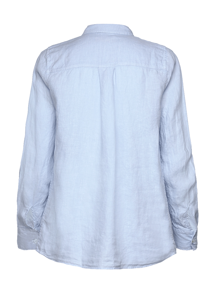 MOS MOSH - MMKarli Linen Shirt - skyway - 1
