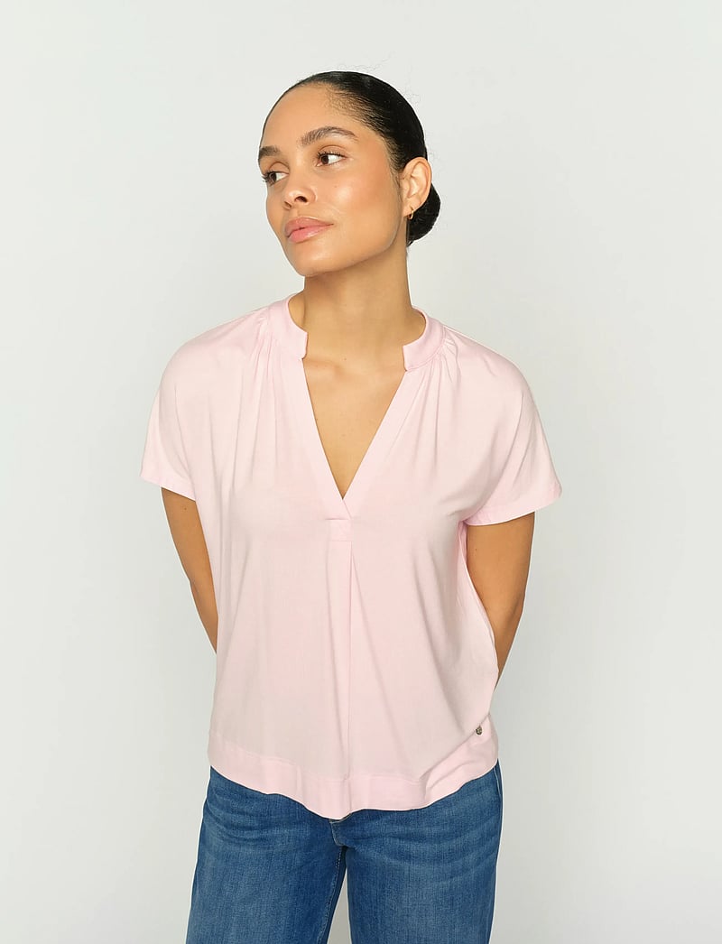 MOS MOSH - MMShira Tee - kurzämlige blusen - ballet slipper - 4