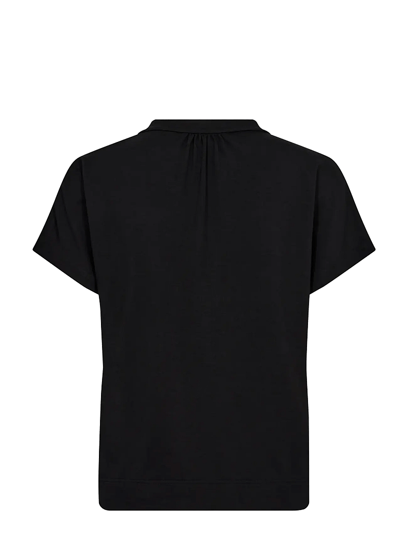 MOS MOSH - MMShira Tee - kurzämlige blusen - black - 1