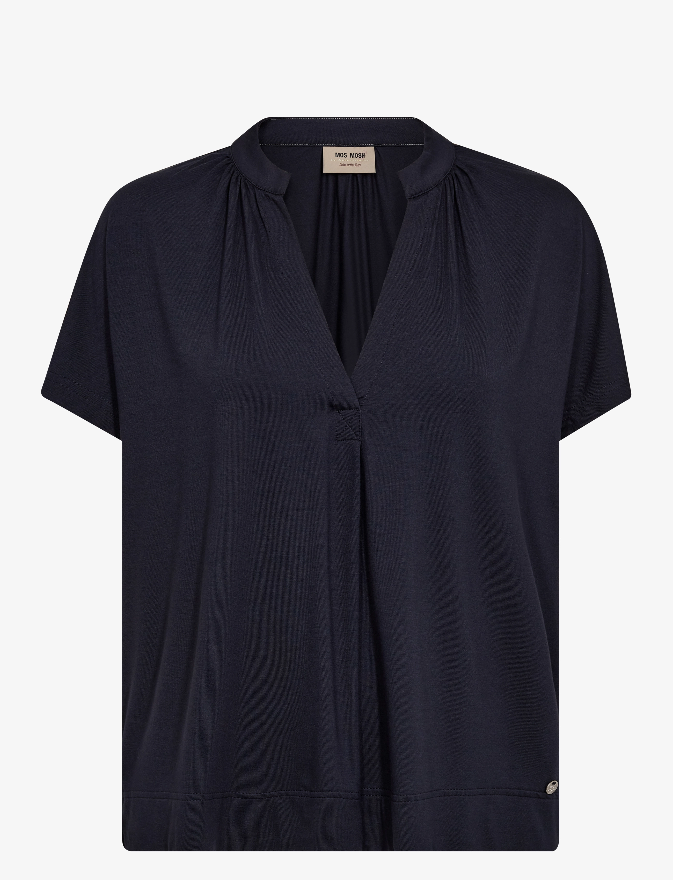 MOS MOSH Mmshira Tee Navy - S - Damen
