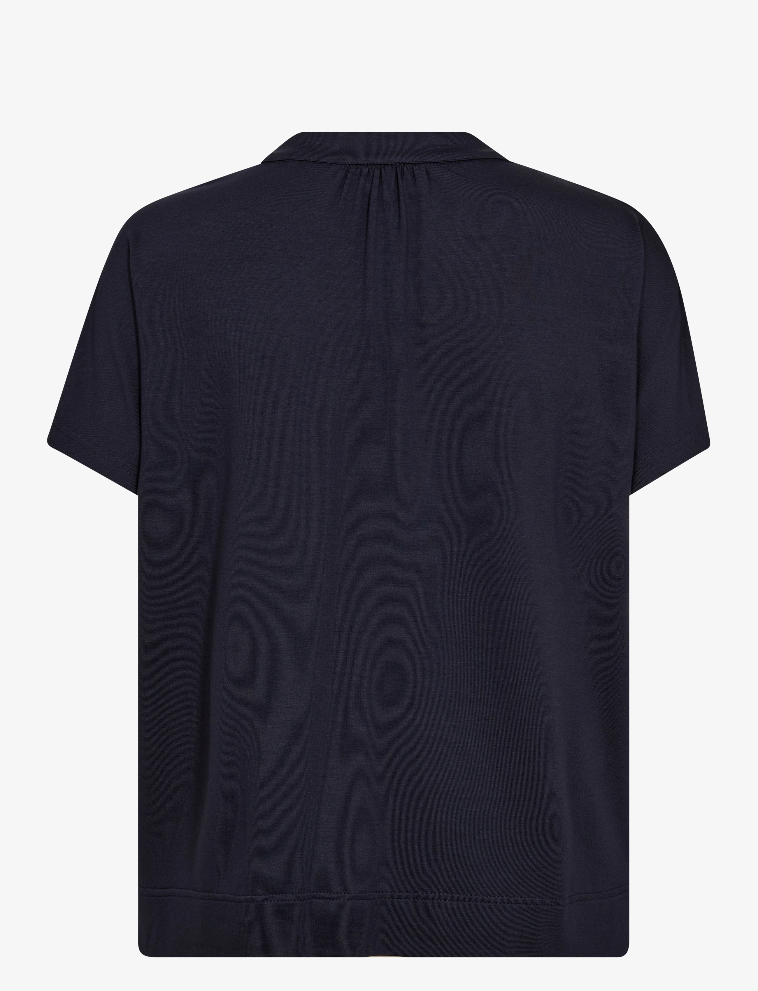 MOS MOSH - MMShira Tee - kurzämlige blusen - salute navy - 1
