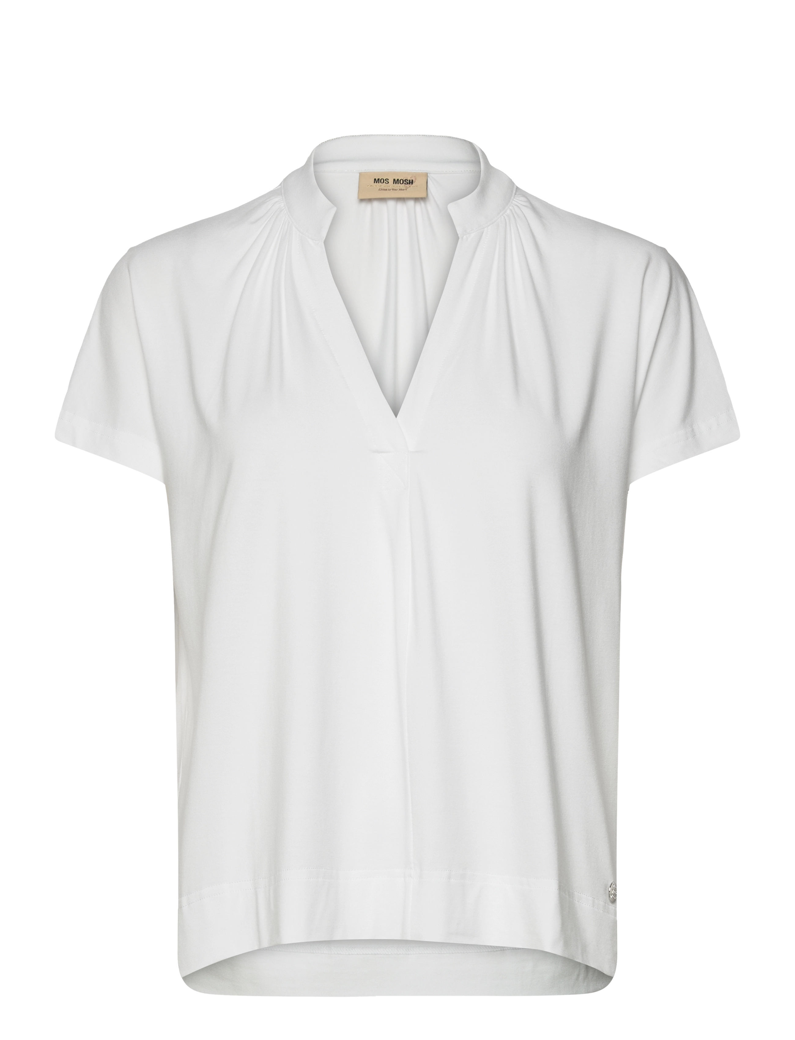 MOS MOSH MMShira Tee - Bluser & Skjorter - WHITE / white