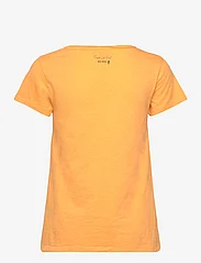 MOS MOSH - MMTulli V-SS Basic Tee - t-shirts - blazing orange - 1