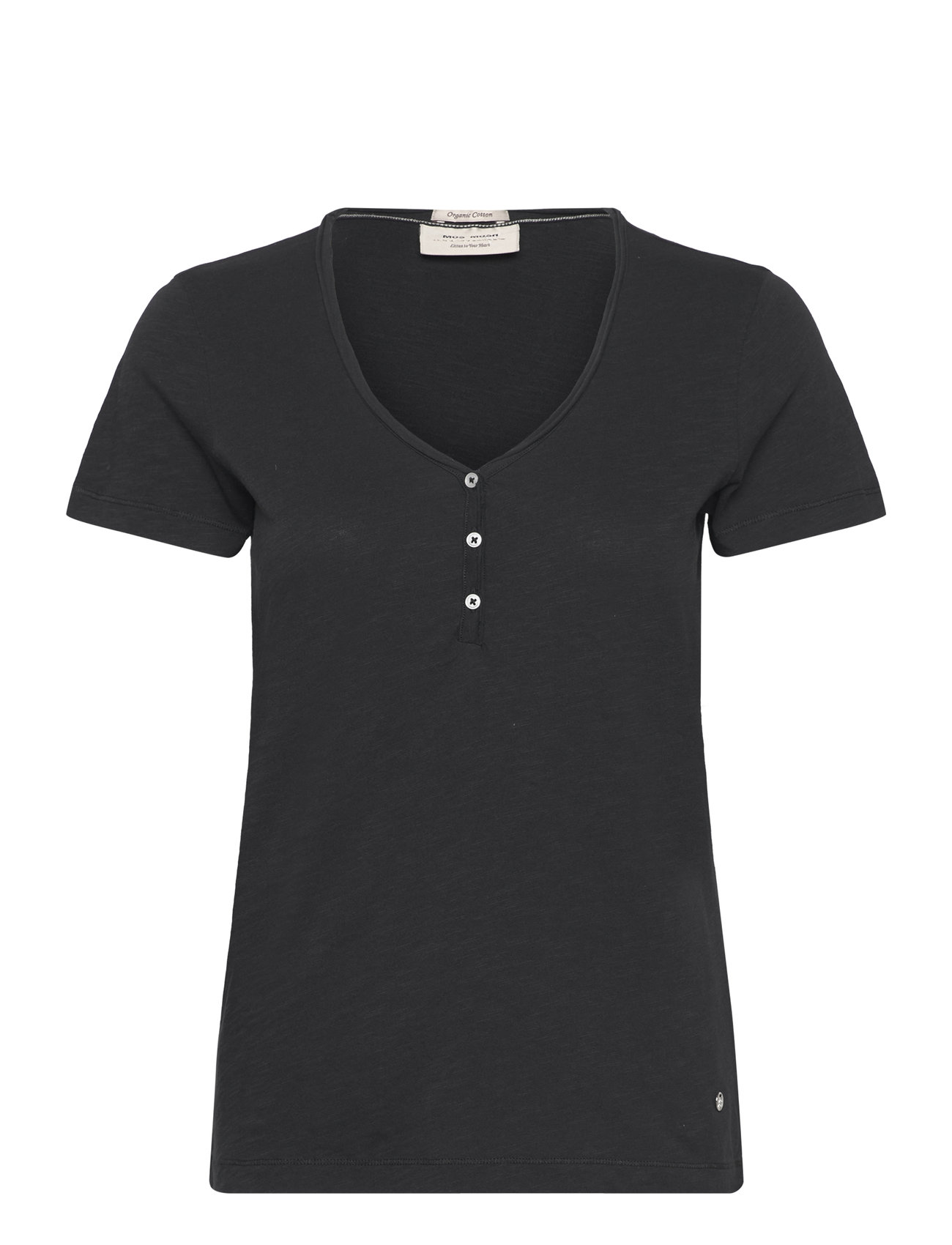 MOS MOSH - MMAstin Basic Tee - t-shirts - black - 0