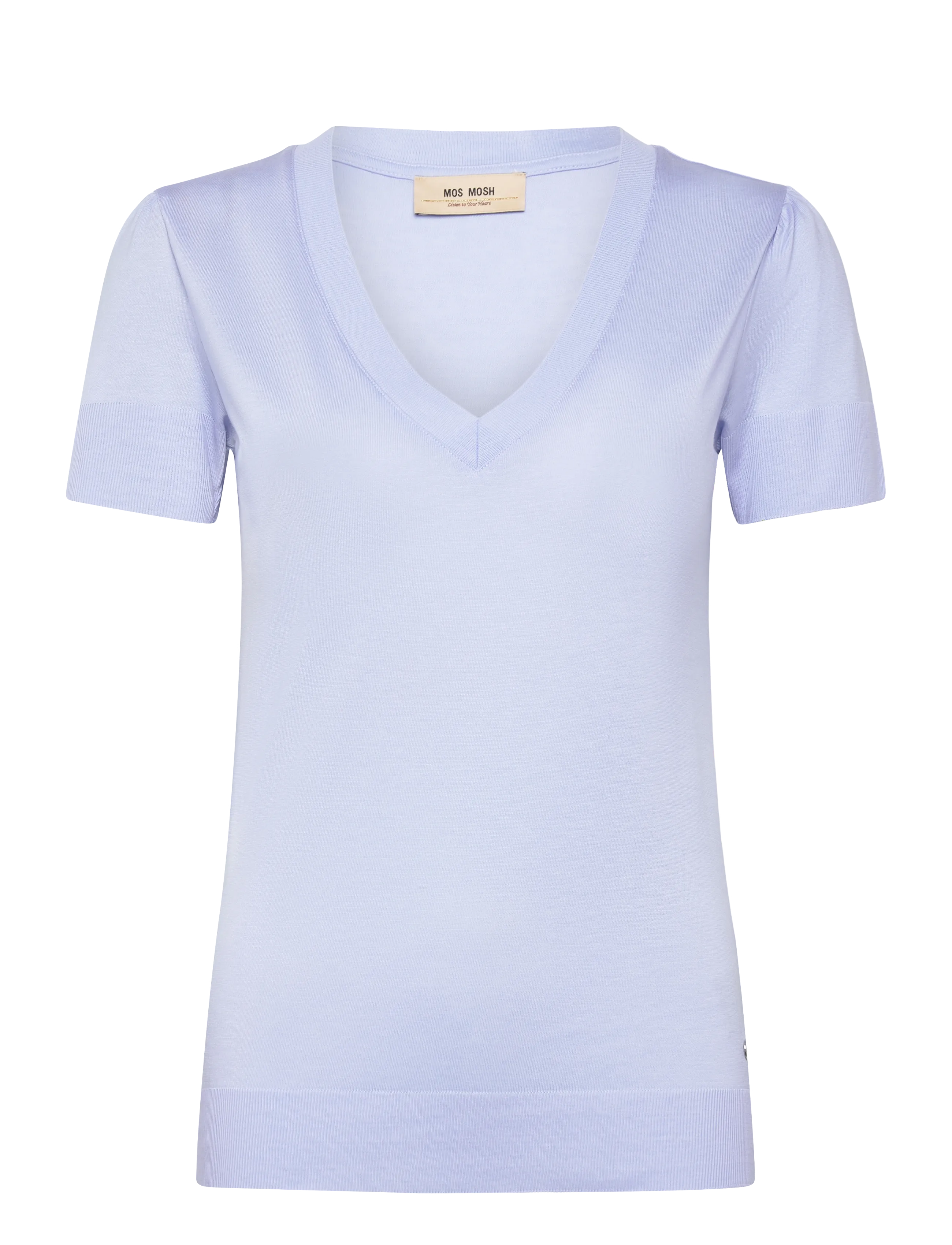 MOS MOSH MMSink V-SS Tee - MOS MOSH - BRUNNERA BLUE / blue