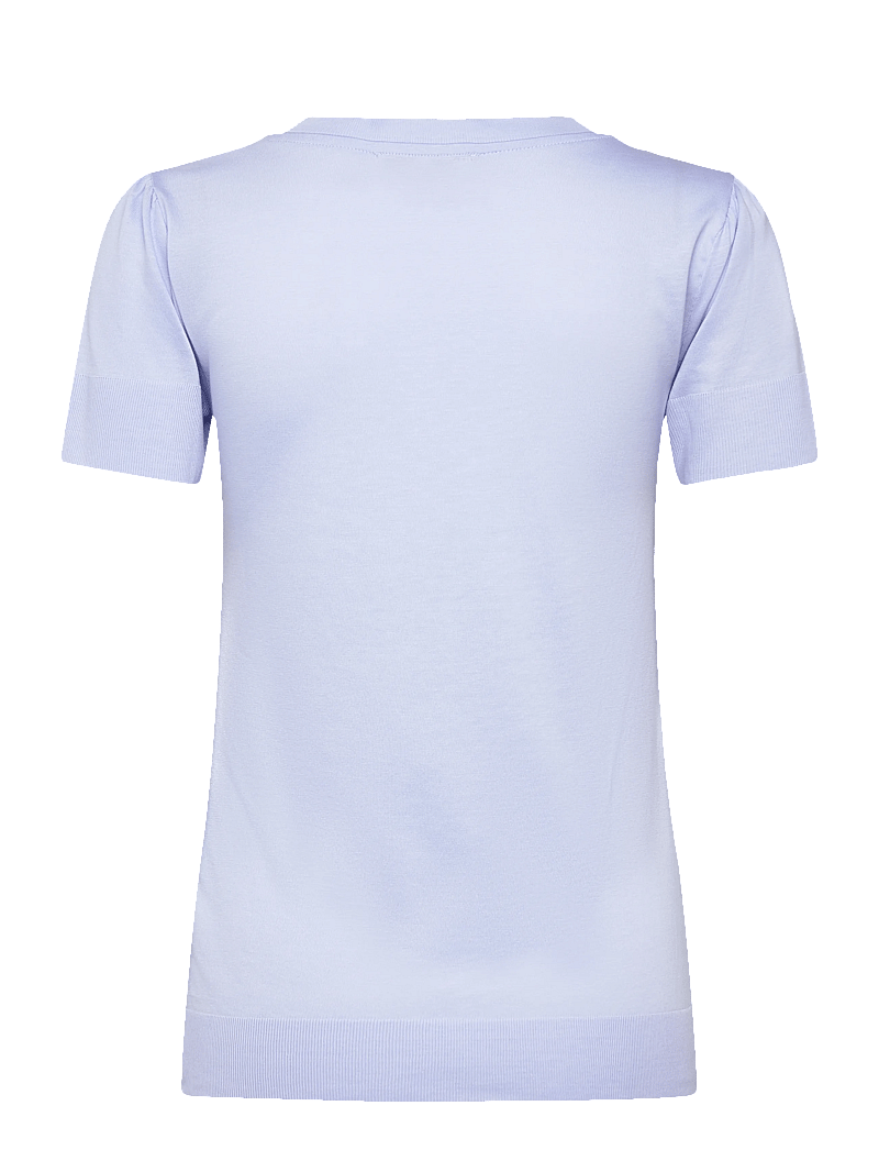 MOS MOSH - MMSink V-SS Tee - t-shirts - brunnera blue - 2